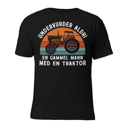 undervurder aldri en gammel mann med en traktor