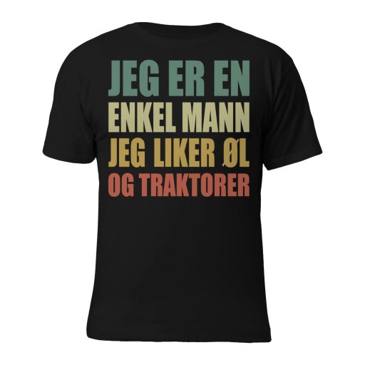 Jeg er en enkel mann, jeg liker øl og traktorer